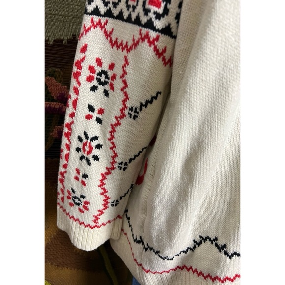 Anthropologie Varsity Cardigan Sweater M - Picture 10 of 16